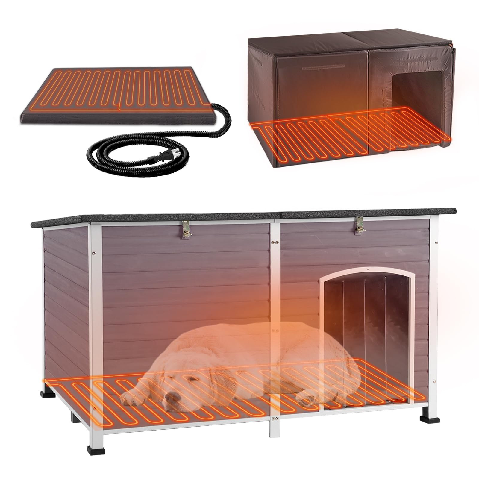 Extra+Large+Heated+Dog+House+